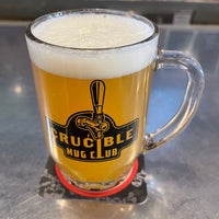 3/29/2024 tarihinde Nick P.ziyaretçi tarafından Crucible Brewing'de çekilen fotoğraf