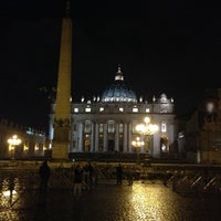 Photo taken at Saint Peter&amp;#39;s Square by Gerard S. on 4/27/2013