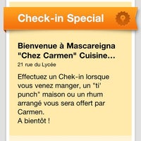 Das Foto wurde bei Mascareigna &amp;quot;Chez Carmen&amp;quot; Cuisine Traditionnelle De La Réunion von Sander M. am 3/31/2011 aufgenommen