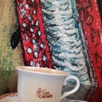 Photo taken at Café Crown by Çiğdem T. on 2/14/2019