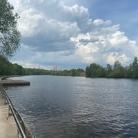 Photo taken at Филёвская набережная by Mila Y. on 5/15/2021