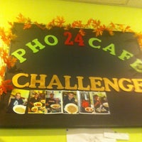 Photo taken at Pho 24 Cafe by Luke C. on 11/4/2012