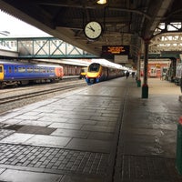 Photo taken at Nottingham Railway Station (NOT) by Esra K. on 12/16/2015