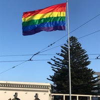 Photo taken at Castro Pride Flag Pole by Alex L. on 4/10/2021