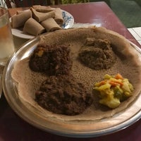 Photo taken at Rosalind&amp;#39;s Ethiopian Restaurant by Alex L. on 2/26/2017