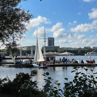 Photo taken at Außenalster by thomas. on 9/24/2023
