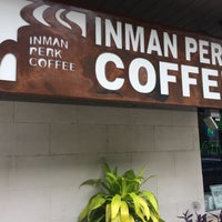 Photo taken at Inman Perk Coffee by Rosie Mae on 6/19/2017