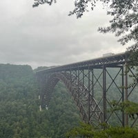 Photo taken at New River Gorge Bridge by Rosie Mae on 9/8/2021
