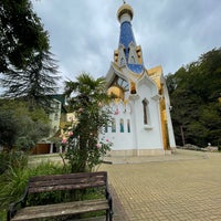 Photo taken at Троице-Георгиевский женский монастырь by Victoria K. on 10/3/2021