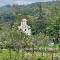 Photo taken at Троице-Георгиевский женский монастырь by Victoria K. on 10/3/2021