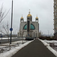 Photo taken at Микільська Слобідка by Екатерина О. on 1/21/2017