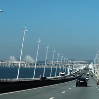 Photo taken at Ponte Vasco da Gama by Oleksandra L. on 2/16/2023