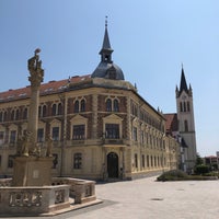 Photo taken at Fő tér by Ceren T. on 7/24/2021