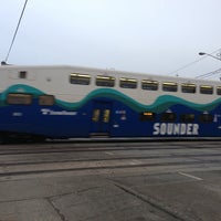 Photo taken at Lander Train Crossing by Carrie on 4/9/2013