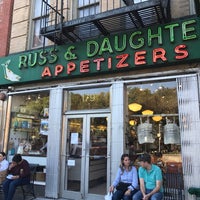 Photo taken at Russ &amp;amp; Daughters by Alina O. on 10/4/2017