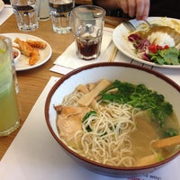 Photo taken at wagamama by Marisol on 5/18/2013