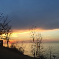 Photo taken at Mentor Beach Park by Bill D. on 3/8/2016