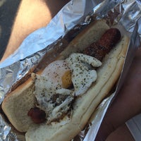 Photo taken at Dogtown Dogs Truck by Victoria M. on 9/25/2016