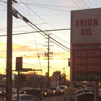 Photo taken at Union Oil by Victoria M. on 1/30/2016