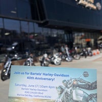 รูปภาพถ่ายที่ Bartels&amp;#39; Harley-Davidson โดย Victoria M. เมื่อ 6/17/2023