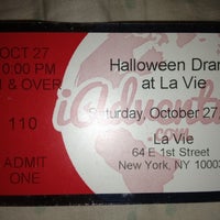 Photo taken at La Vie Lounge by Victoria M. on 10/29/2012