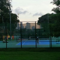 Photo taken at Farrer Park Tennis Centre by Ron P. on 1/9/2016