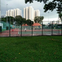 Photo taken at Farrer Park Tennis Centre by Ron P. on 1/11/2016