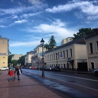 Photo taken at Малая Никитская улица by Victoria M. on 5/20/2016