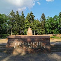 Photo taken at Gedenkstätte der Sozialisten by Axel on 6/14/2020
