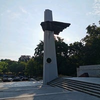 Photo taken at Denkmal des polnischen Soldaten und des deutschen Antifaschisten by Axel on 8/19/2020