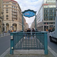 Photo taken at U Französische Straße by Axel on 12/4/2020
