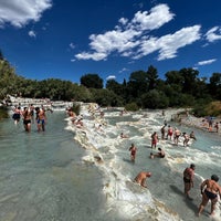 Photo taken at Terme di Saturnia Natural Destination by Jan Ove Å. on 7/10/2022