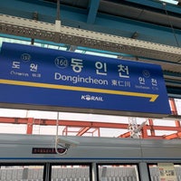 Photo taken at Dongincheon Stn. by Stella C. on 12/25/2019