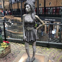 Photo taken at Amy Winehouse Statue by Bill H. on 11/3/2019