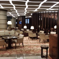 Photo taken at Emirates First Class Lounge by Christophe S. on 5/9/2013