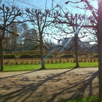 Photo taken at Jardin des Pré-Fichaux by totoy0 .. on 3/9/2014