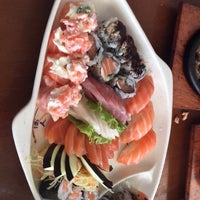 Photo taken at Harumi Sushi by Julio S. on 9/21/2015