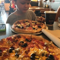 Photo taken at Pie Five Pizza Co. by Darren E. on 6/11/2016