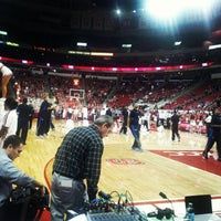 Photo taken at PNC Arena Press Box by Robert S. on 1/12/2013