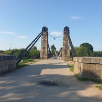 Photo taken at Висячий цепной мост by Andrey G. on 7/26/2019