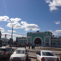 Photo taken at Novosibirsk Railway Station by Roman M. on 4/26/2013