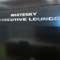 Photo taken at WHITESKY EXECUTIVE LOUNGE by Capt Rudi R. on 11/7/2012