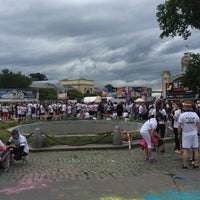 Photo taken at THE COLOR RUN 2015 by Navid N. on 5/30/2015