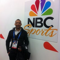 Photo taken at NBC Olympics @ Международный центр вещания by Kallen T. on 2/7/2014