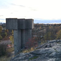 Photo taken at Linnanmäen kalliot by Aapo S. on 10/22/2017
