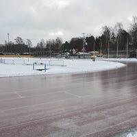 Photo taken at Eläintarhan urheilukenttä by Aapo S. on 12/30/2018