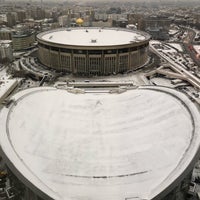 Photo taken at Бассейн «Олимпийский» by Александр М. on 12/14/2018