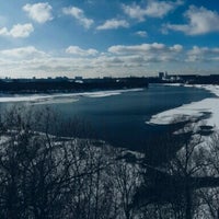 Photo taken at Маяк Перервинского гидроузла by Pavel B. on 2/11/2017