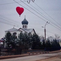 Photo taken at Церковь Александра Невского by Артём М. on 11/23/2014