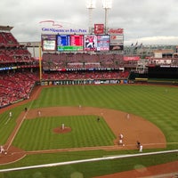Photo taken at Great American Ball Park by Jarrid V. on 5/11/2013